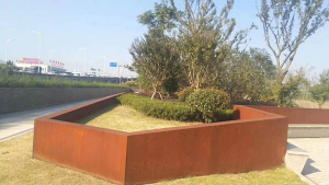 淄博耐候钢挡土墙